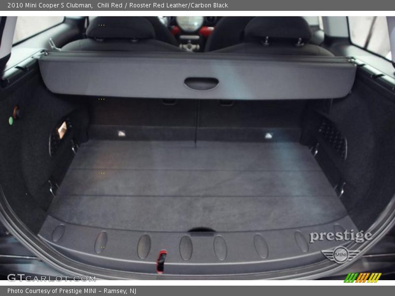 Chili Red / Rooster Red Leather/Carbon Black 2010 Mini Cooper S Clubman