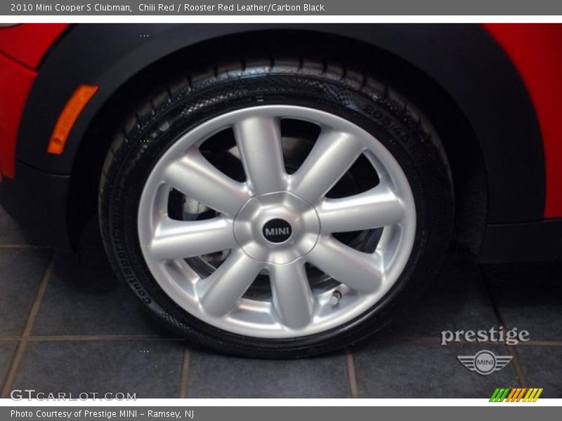 Chili Red / Rooster Red Leather/Carbon Black 2010 Mini Cooper S Clubman