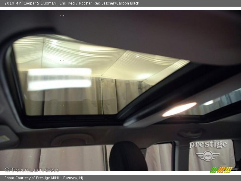 Chili Red / Rooster Red Leather/Carbon Black 2010 Mini Cooper S Clubman