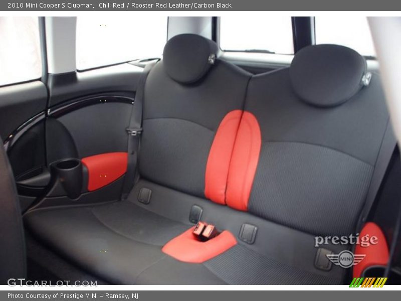 Chili Red / Rooster Red Leather/Carbon Black 2010 Mini Cooper S Clubman