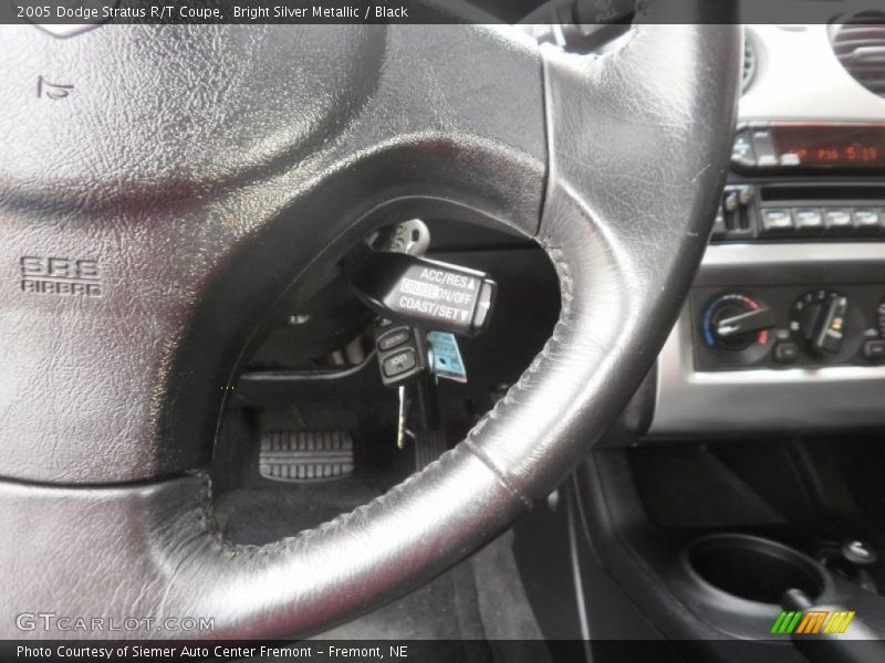 Bright Silver Metallic / Black 2005 Dodge Stratus R/T Coupe