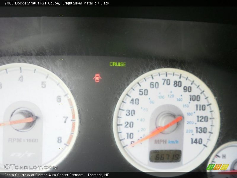 Bright Silver Metallic / Black 2005 Dodge Stratus R/T Coupe