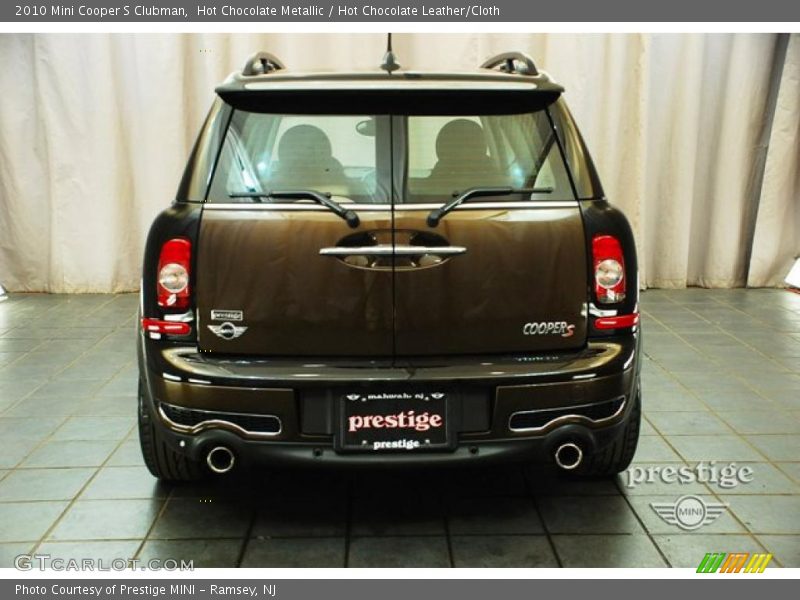Hot Chocolate Metallic / Hot Chocolate Leather/Cloth 2010 Mini Cooper S Clubman