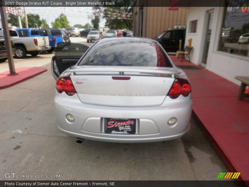 Bright Silver Metallic / Black 2005 Dodge Stratus R/T Coupe