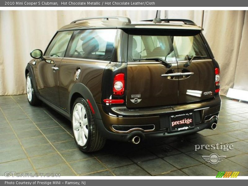 Hot Chocolate Metallic / Hot Chocolate Leather/Cloth 2010 Mini Cooper S Clubman