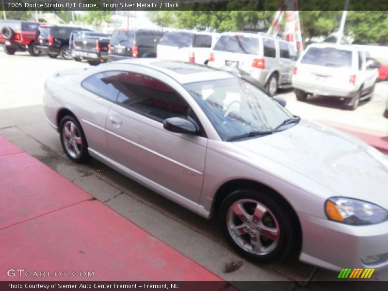 Bright Silver Metallic / Black 2005 Dodge Stratus R/T Coupe