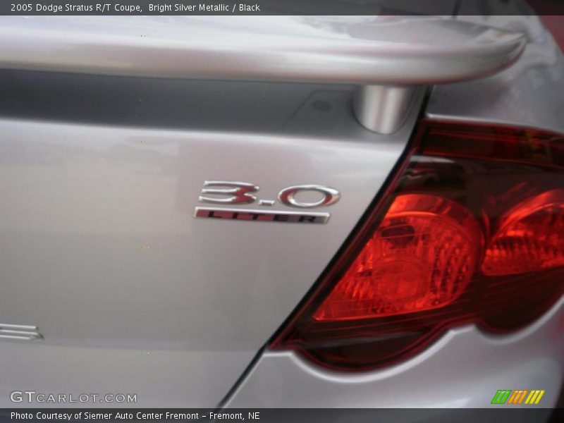 Bright Silver Metallic / Black 2005 Dodge Stratus R/T Coupe