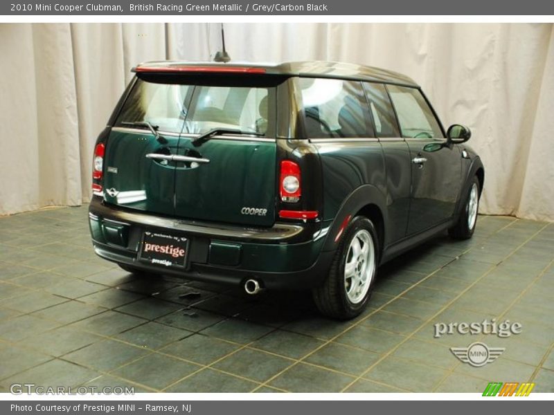 British Racing Green Metallic / Grey/Carbon Black 2010 Mini Cooper Clubman