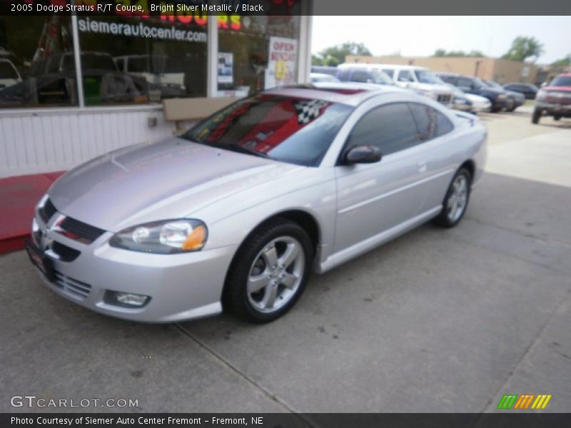 Bright Silver Metallic / Black 2005 Dodge Stratus R/T Coupe