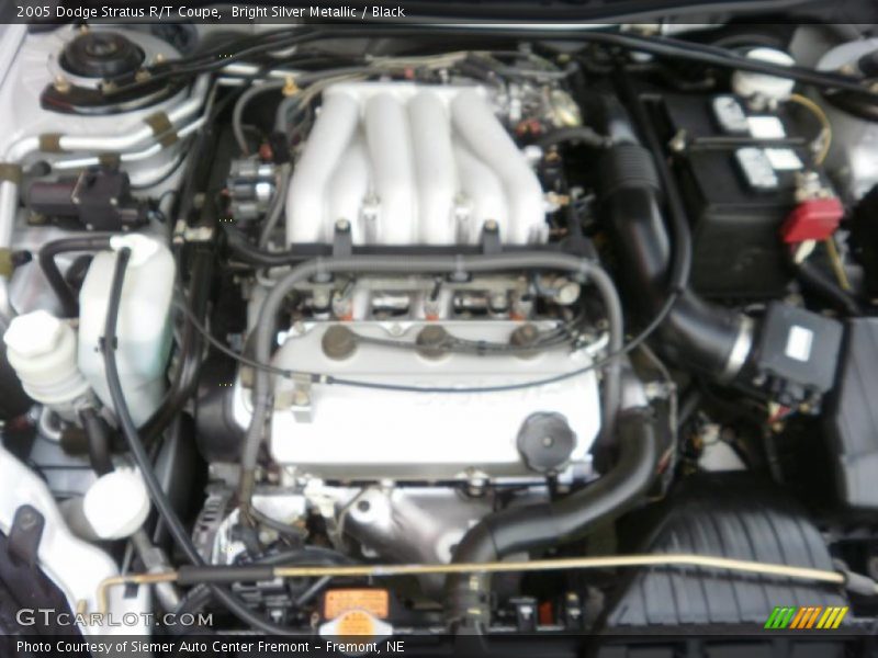 Bright Silver Metallic / Black 2005 Dodge Stratus R/T Coupe