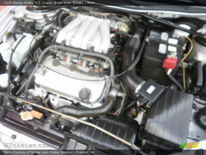 Bright Silver Metallic / Black 2005 Dodge Stratus R/T Coupe