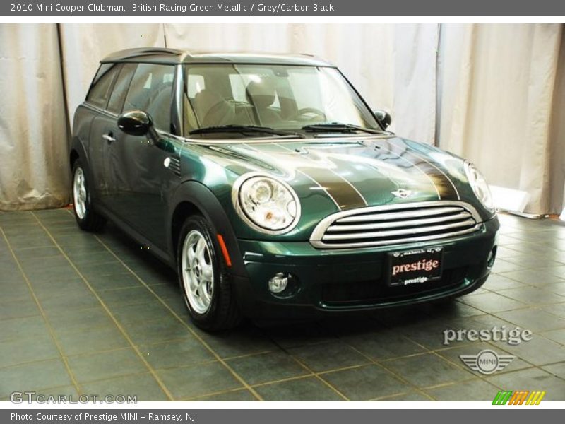 British Racing Green Metallic / Grey/Carbon Black 2010 Mini Cooper Clubman