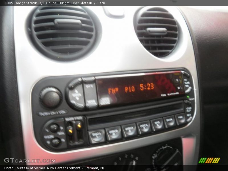 Bright Silver Metallic / Black 2005 Dodge Stratus R/T Coupe