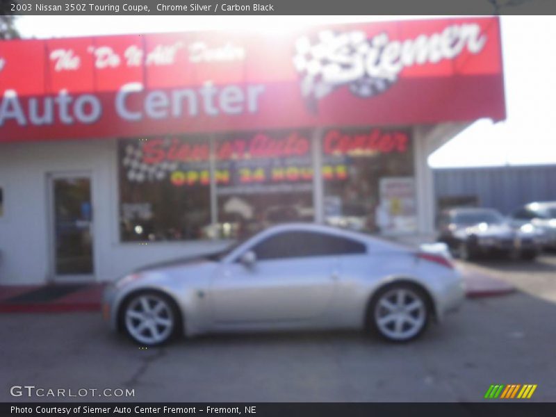 Chrome Silver / Carbon Black 2003 Nissan 350Z Touring Coupe
