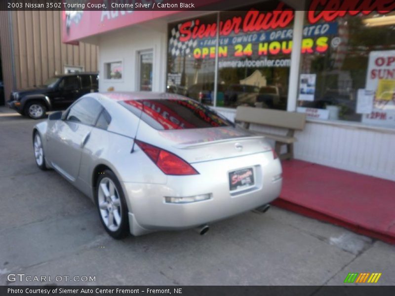 Chrome Silver / Carbon Black 2003 Nissan 350Z Touring Coupe