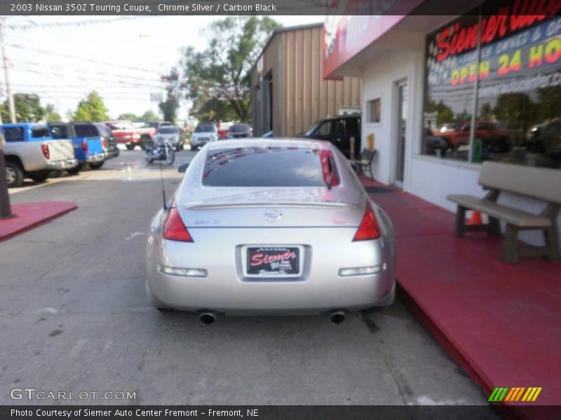 Chrome Silver / Carbon Black 2003 Nissan 350Z Touring Coupe
