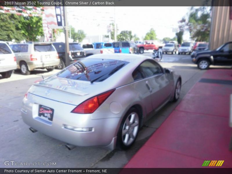 Chrome Silver / Carbon Black 2003 Nissan 350Z Touring Coupe