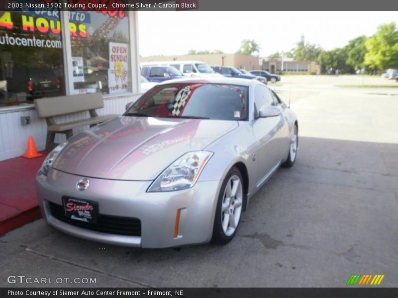 Chrome Silver / Carbon Black 2003 Nissan 350Z Touring Coupe
