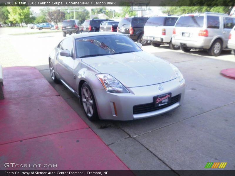 Chrome Silver / Carbon Black 2003 Nissan 350Z Touring Coupe