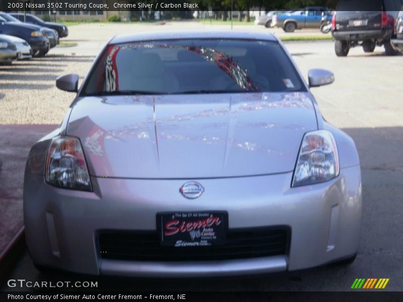 Chrome Silver / Carbon Black 2003 Nissan 350Z Touring Coupe