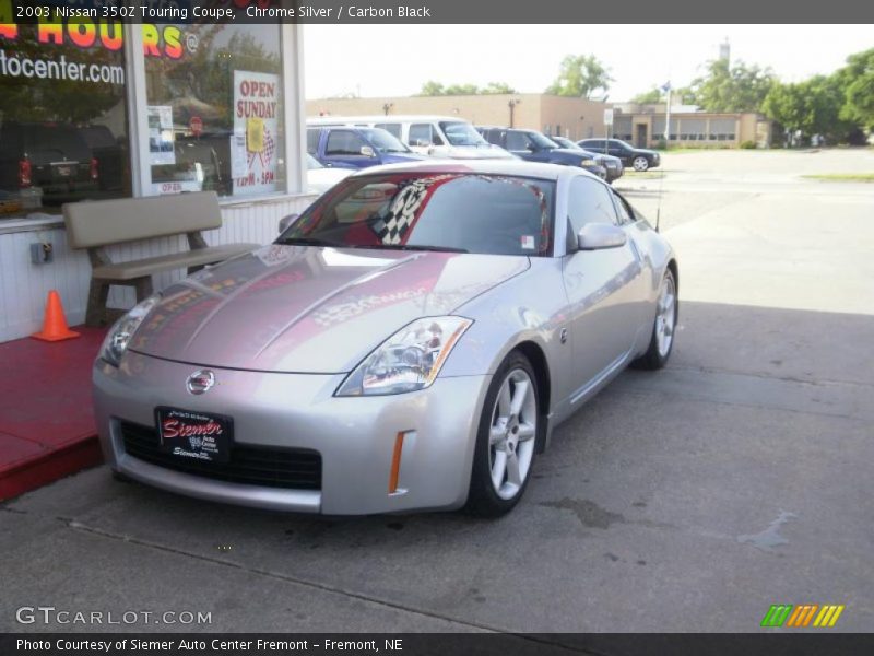 Chrome Silver / Carbon Black 2003 Nissan 350Z Touring Coupe