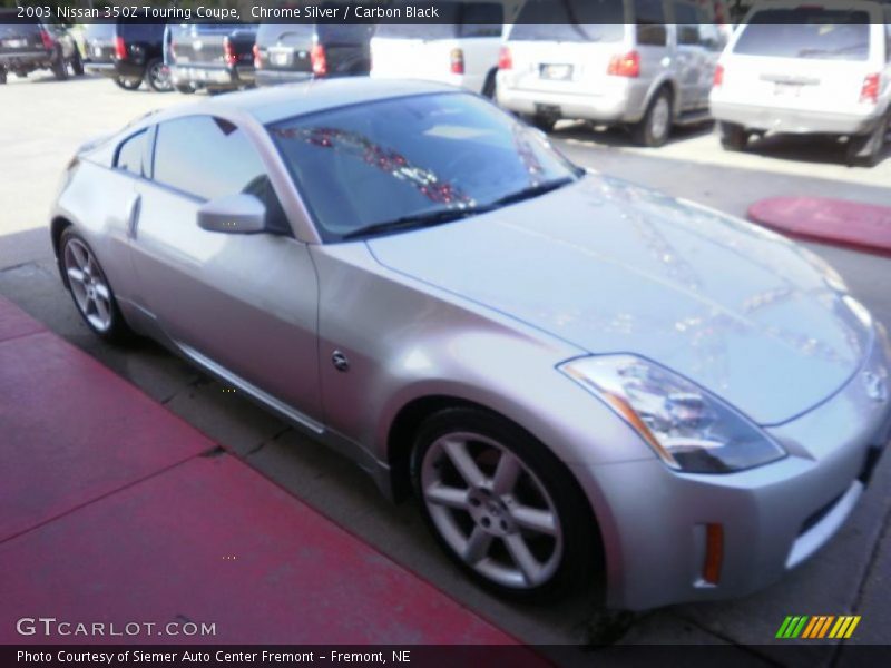 Chrome Silver / Carbon Black 2003 Nissan 350Z Touring Coupe