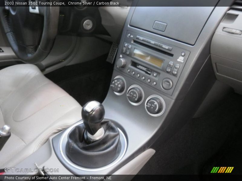 Chrome Silver / Carbon Black 2003 Nissan 350Z Touring Coupe