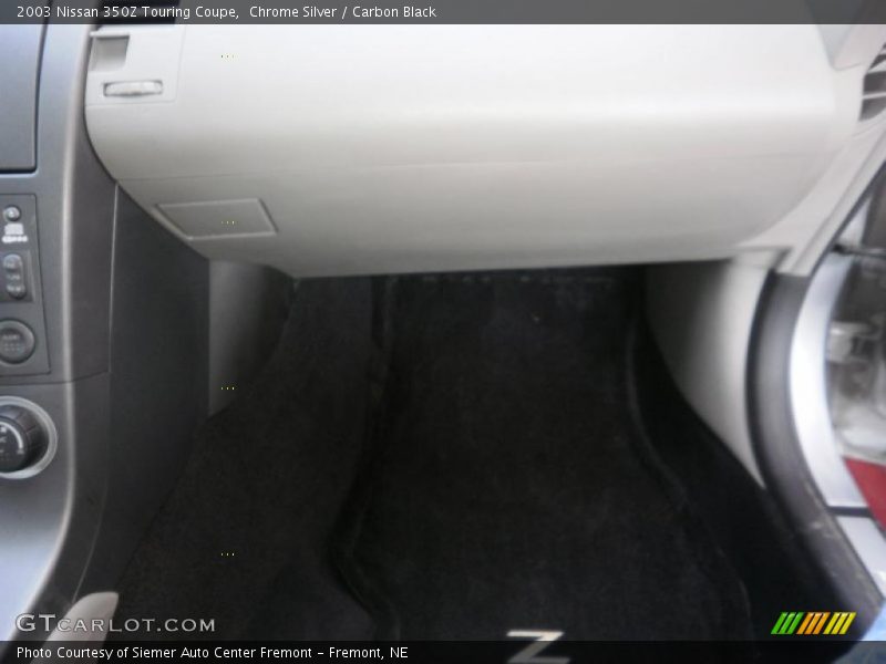 Chrome Silver / Carbon Black 2003 Nissan 350Z Touring Coupe