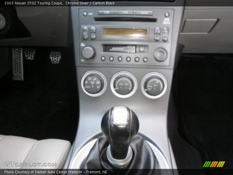 Chrome Silver / Carbon Black 2003 Nissan 350Z Touring Coupe
