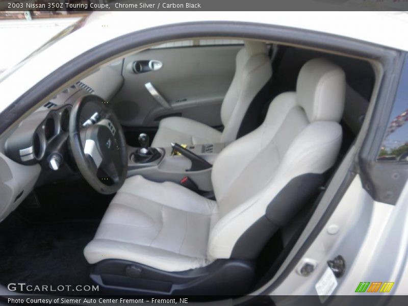 Chrome Silver / Carbon Black 2003 Nissan 350Z Touring Coupe
