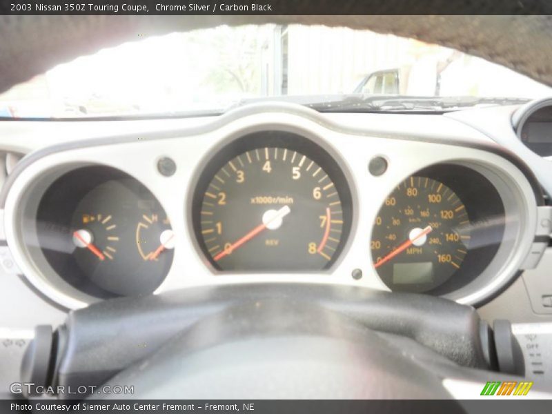Chrome Silver / Carbon Black 2003 Nissan 350Z Touring Coupe