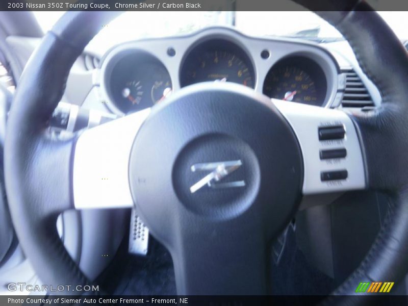 Chrome Silver / Carbon Black 2003 Nissan 350Z Touring Coupe