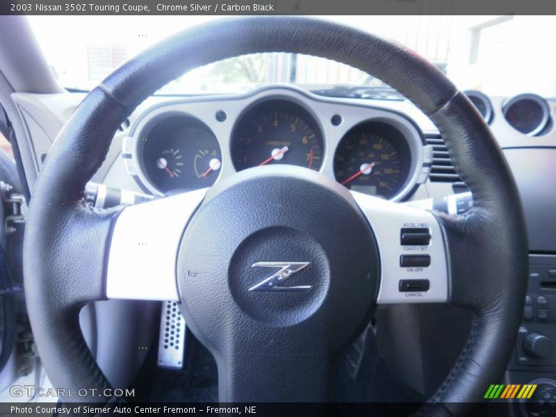 Chrome Silver / Carbon Black 2003 Nissan 350Z Touring Coupe