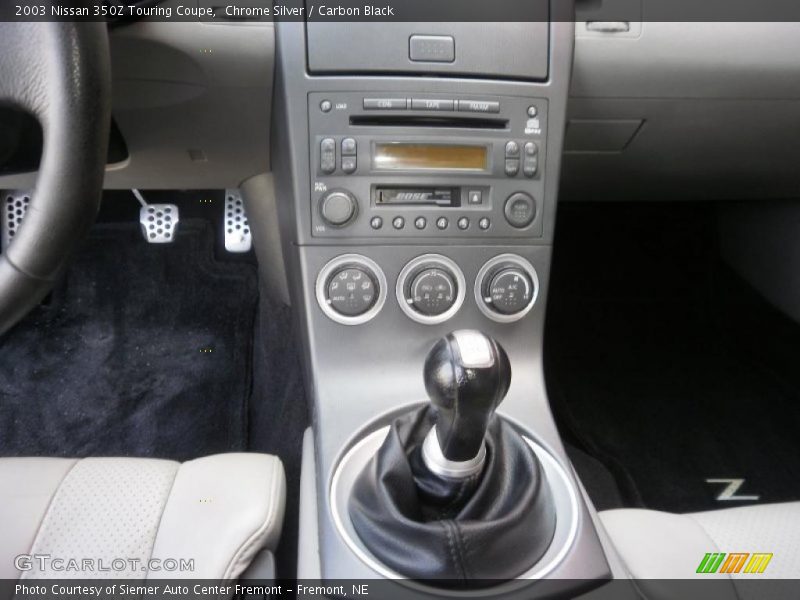 Chrome Silver / Carbon Black 2003 Nissan 350Z Touring Coupe