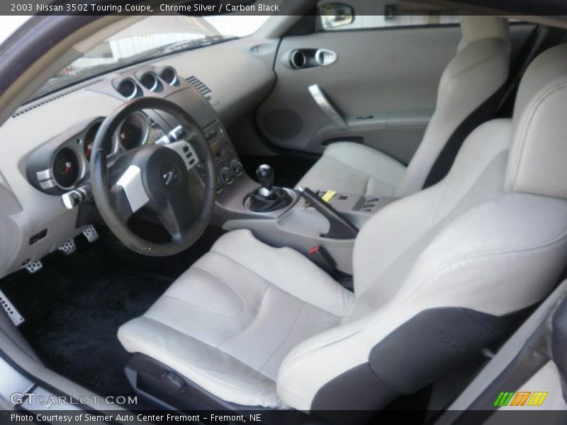 Chrome Silver / Carbon Black 2003 Nissan 350Z Touring Coupe