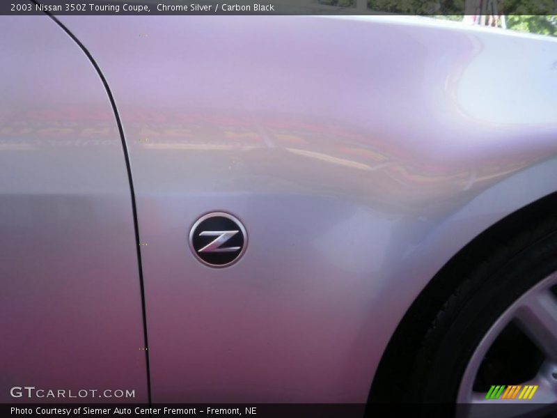 Chrome Silver / Carbon Black 2003 Nissan 350Z Touring Coupe