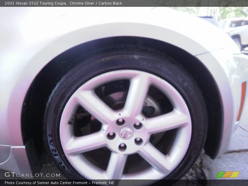 Chrome Silver / Carbon Black 2003 Nissan 350Z Touring Coupe