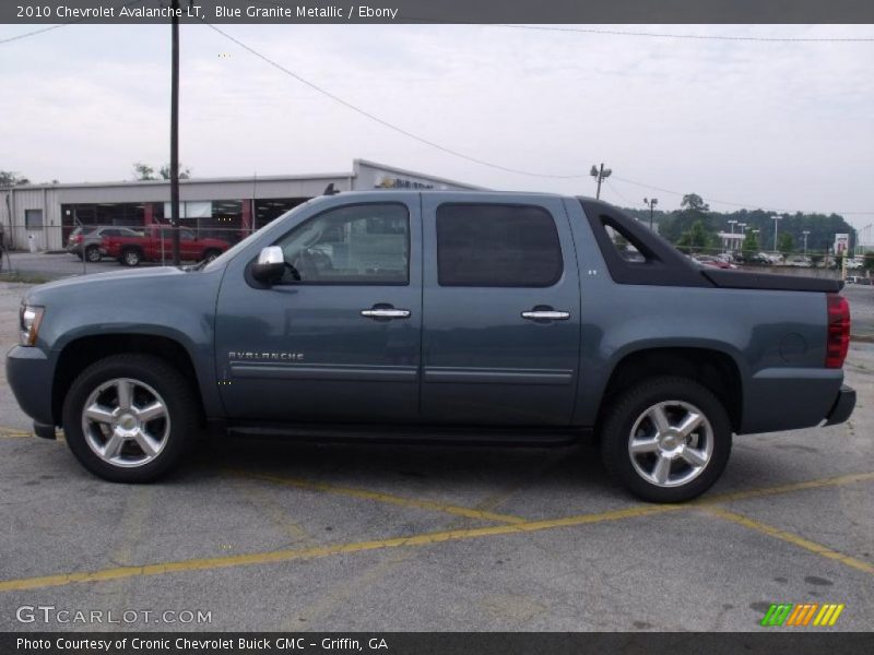 Blue Granite Metallic / Ebony 2010 Chevrolet Avalanche LT
