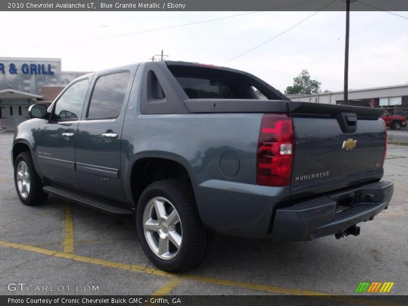 Blue Granite Metallic / Ebony 2010 Chevrolet Avalanche LT