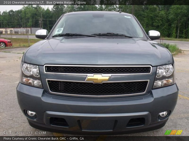 Blue Granite Metallic / Ebony 2010 Chevrolet Avalanche LT