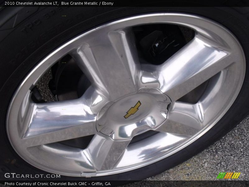 Blue Granite Metallic / Ebony 2010 Chevrolet Avalanche LT