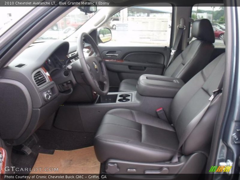 Blue Granite Metallic / Ebony 2010 Chevrolet Avalanche LT
