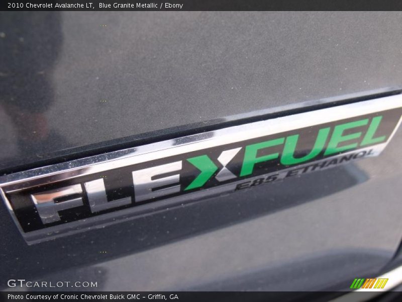 Blue Granite Metallic / Ebony 2010 Chevrolet Avalanche LT