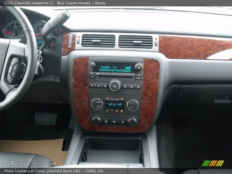 Blue Granite Metallic / Ebony 2010 Chevrolet Avalanche LT