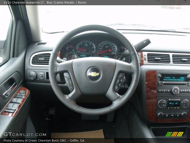 Blue Granite Metallic / Ebony 2010 Chevrolet Avalanche LT