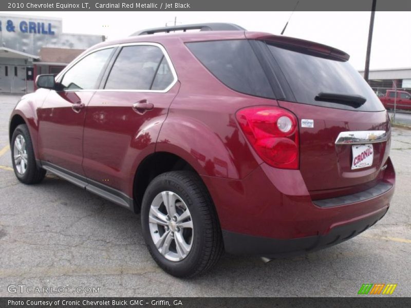 Cardinal Red Metallic / Jet Black 2010 Chevrolet Equinox LT