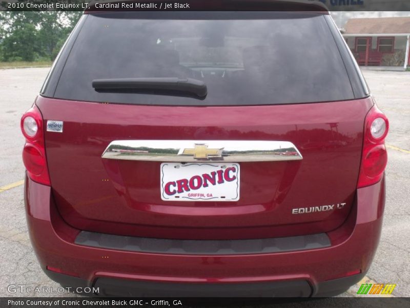 Cardinal Red Metallic / Jet Black 2010 Chevrolet Equinox LT