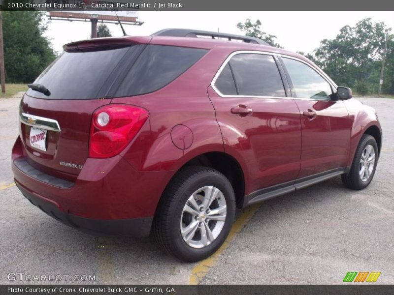 Cardinal Red Metallic / Jet Black 2010 Chevrolet Equinox LT