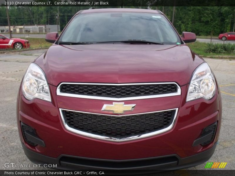 Cardinal Red Metallic / Jet Black 2010 Chevrolet Equinox LT