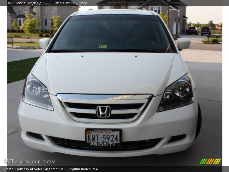 Taffeta White / Ivory 2007 Honda Odyssey EX-L